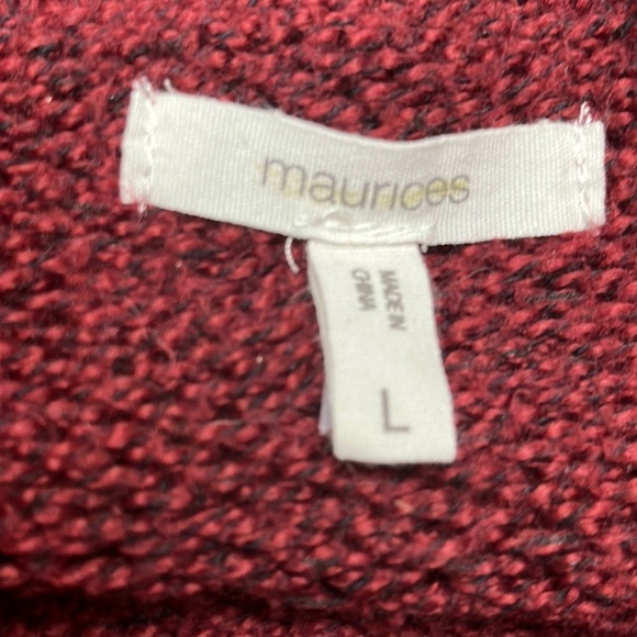 MAURICES Women’s Pullover Sweater Sz L Multi Colors Soft (mohair) Long Sleeves - Picture 2 of 8
